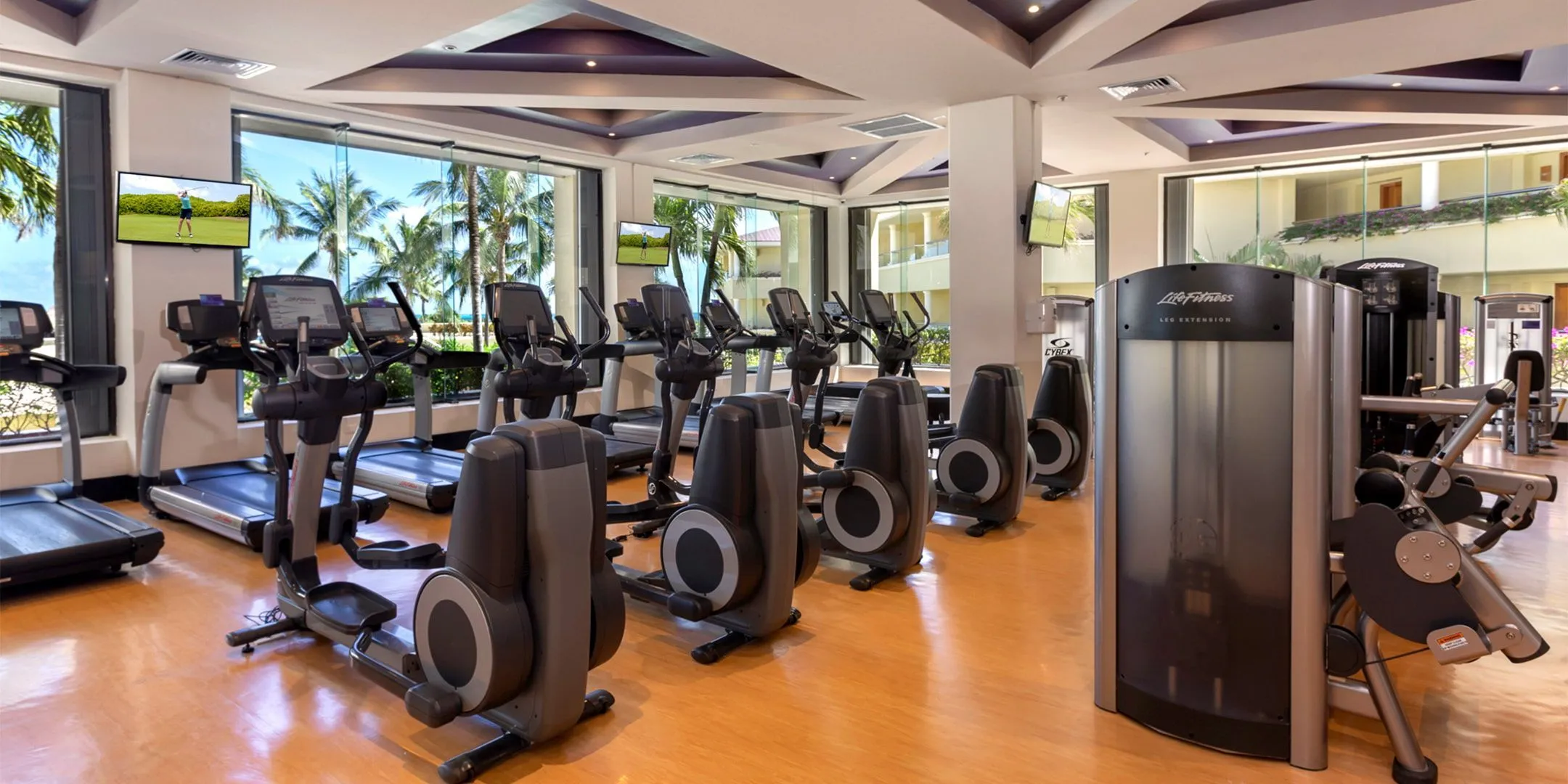 Gimnasio en Moon Palace Cancún: entrenamientos de alto nivel a la orilla del paraíso